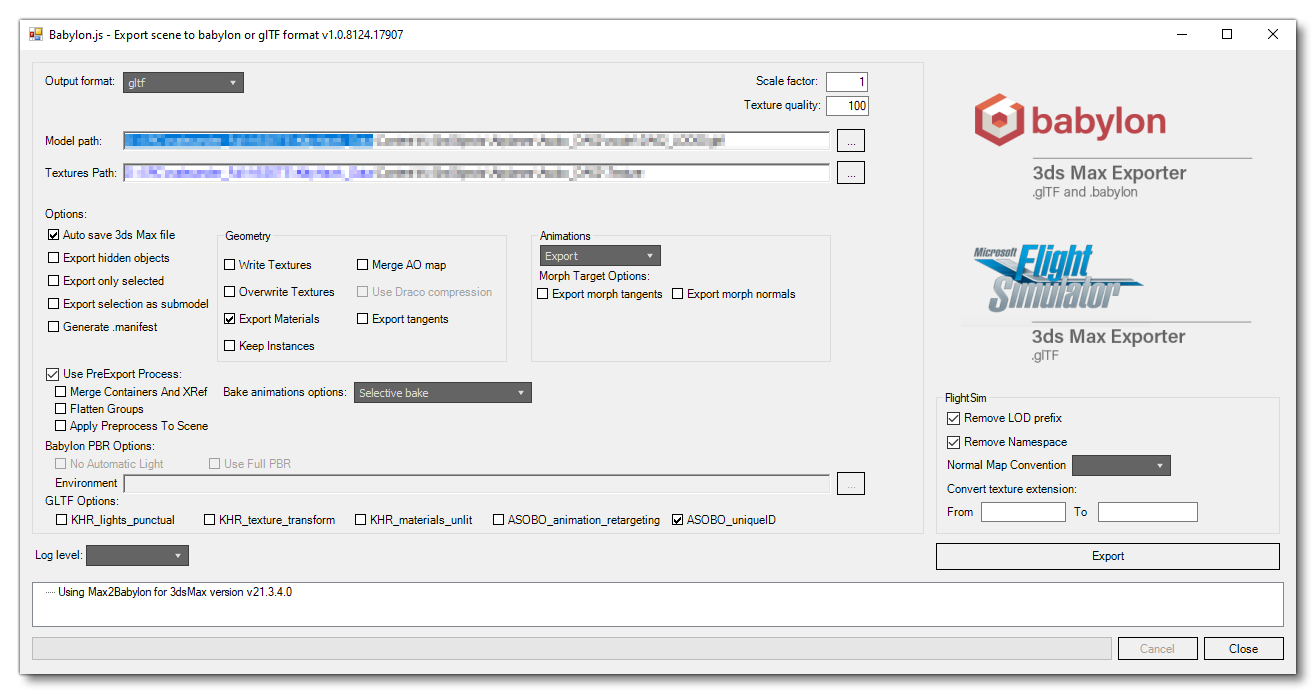 The Babylon File Exporter