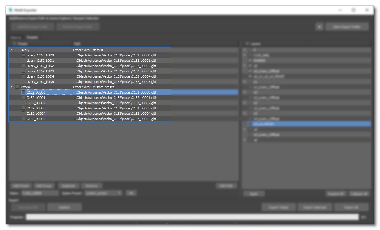 Setting Which Preset To Use