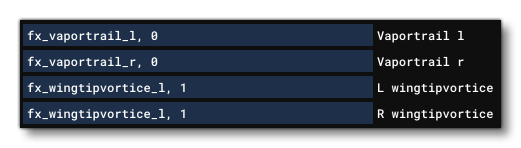 Correctly Formatted Legacy Effects Definitions 