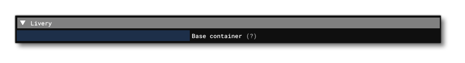 The Variation Section Of The Aircraft Tab
