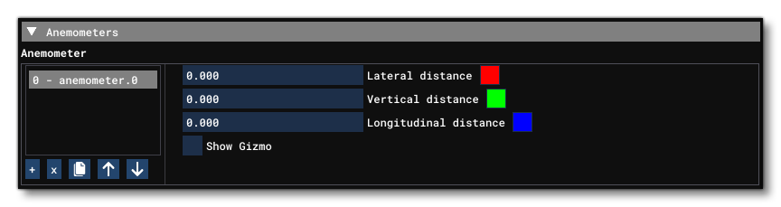 The Anemometer Section Of The Cockpit Tab