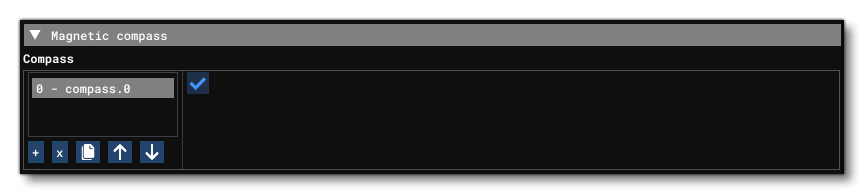 The Magnetic Compass Section Of The Cockpit Tab