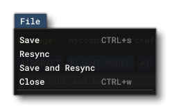 The Aircraft Editor File Editor