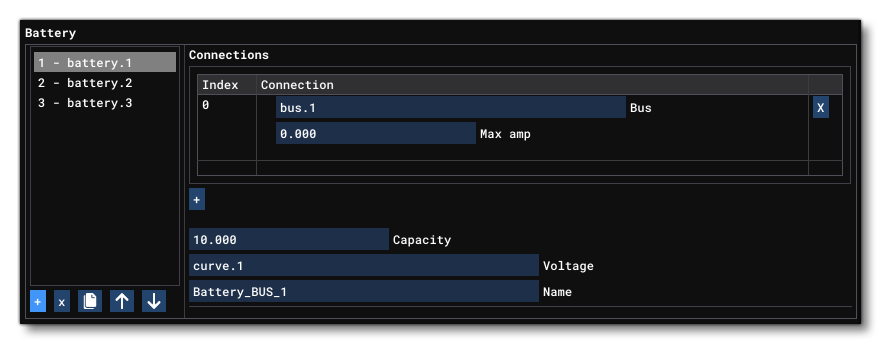 The Battery Section Of The Systems Tab