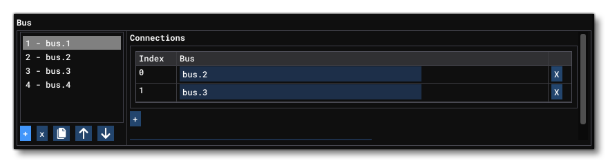 The Bus Section Of The Systems Tab