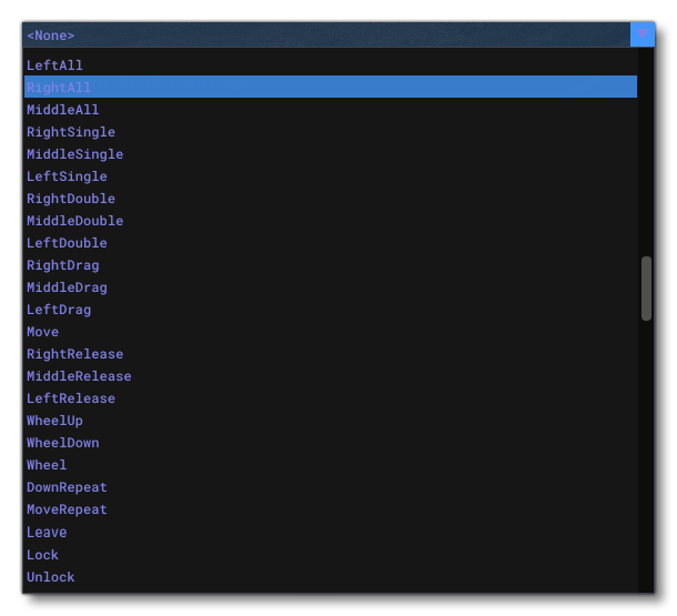 The Different Mouse Interactions To Freeze On
