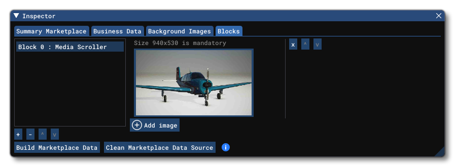 The Blocks Tab Media Scroller Block