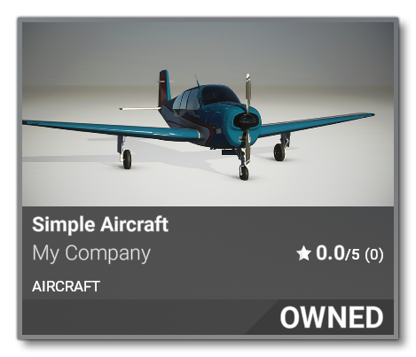 Preview Of The Marketplace Data In The Simulation Marketplace