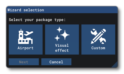 The Add Package Window In The Project Editor