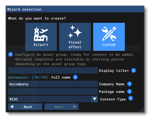 Adding A Custom Package