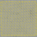 Painted Hatched Area Example