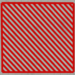 Painted Hatched Area Example