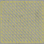 Painted Hatched Area Example