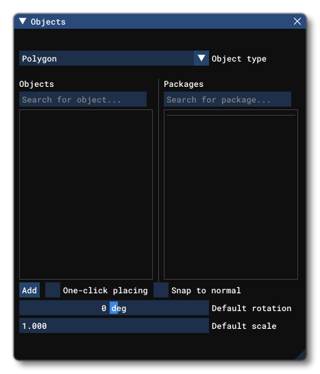 The Polygon Object In The Objects Window