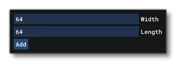 Settings For Adding A Heightmap To A Rectangle