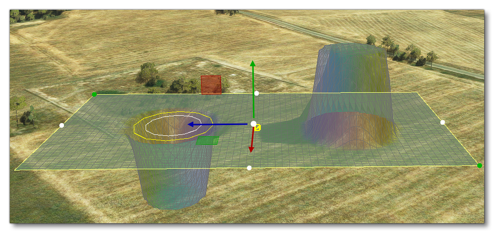 The Inflate Brush On A Heightmap