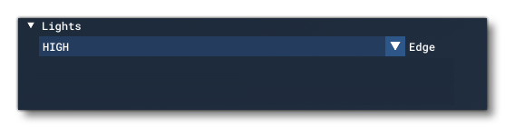 The Runway Object Lights Options