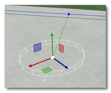 A Taxiway Path Linking A Parking Spot And A Taxiway Point