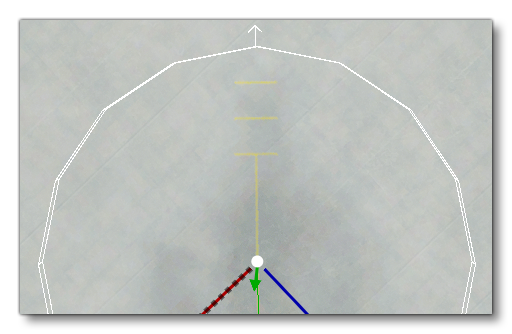 The Taxiway Parking T Offsets