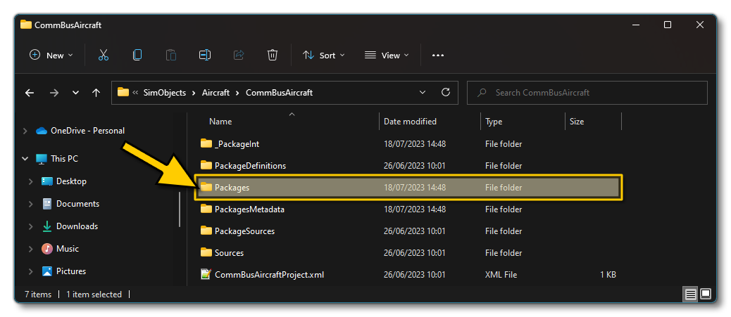New Package Location
