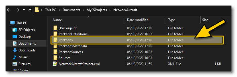 New Package Location