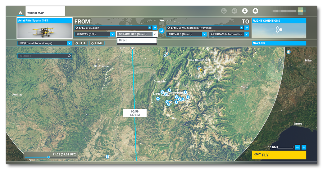 No Routes For Flights In The World