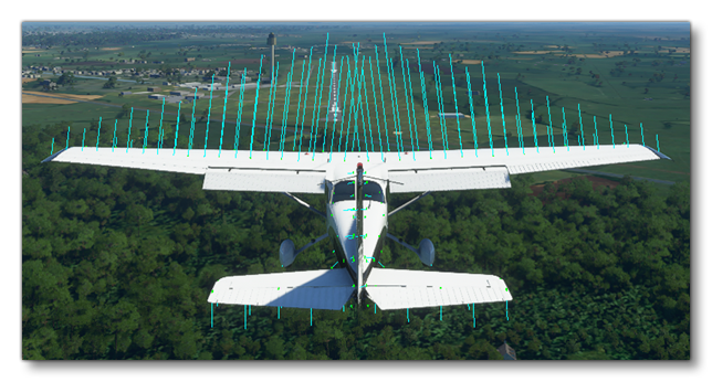Flaps Applying Extra Forces In The Debug Visualisation