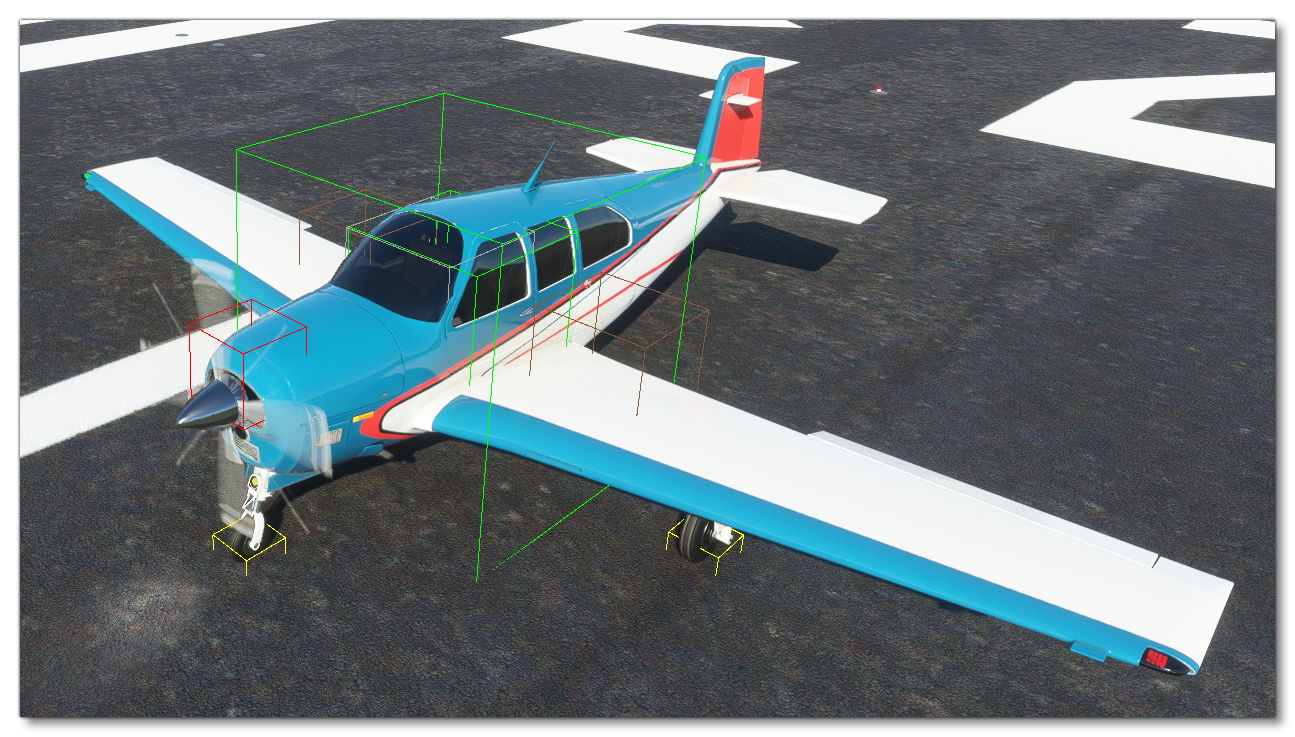 Debug Visuals When Editing Weight And Balance