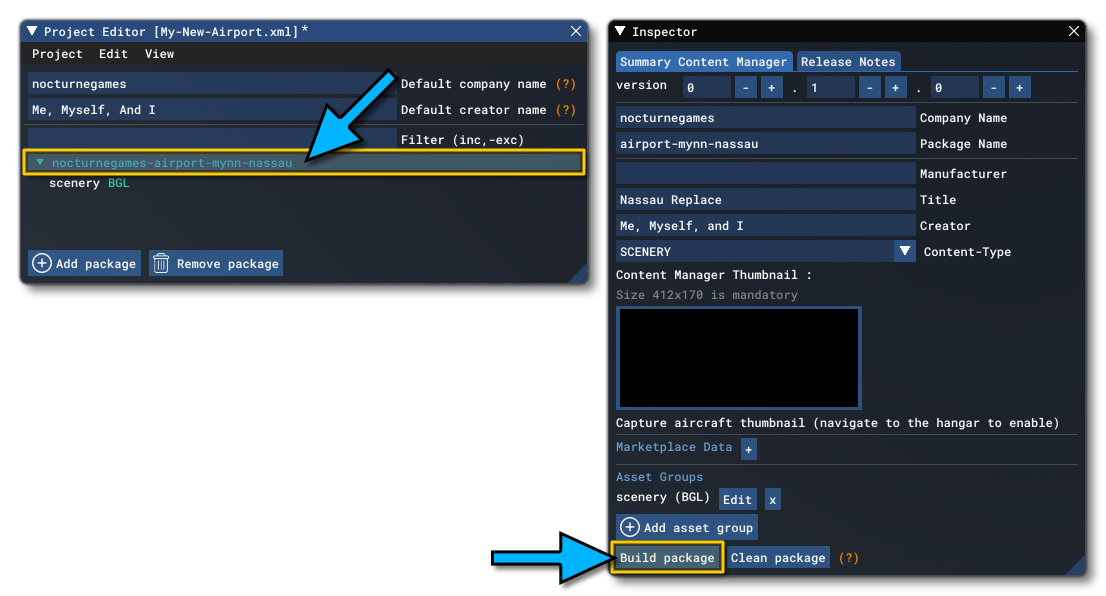 Build The Override Airport Package