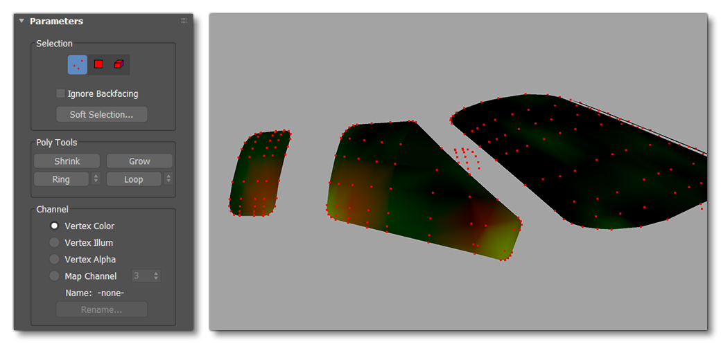 Vertex Colour Painting In 3DS Max 